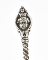 Ezüst(Ag) kiskanál, 5 db, jelzett, h: 12 cm, nettó: 51,7 g