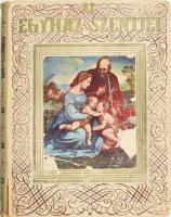 Az egyház szentjei. Szerk.: Radó Polikárp. Bp., 1940, Palladis Rt., 314+(6) p.+ 64 (fekete-fehér képek) t. Első kiadás. Kiadói illusztrált egészvászon-kötés, sérült borítóval és gerinccel, helyenként kissé sérült lapokkal.