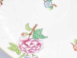 Herend eton mintás 6 darab csésze alátéttel. Jelzett, hibátlan, kézzel festett