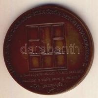 1988. "MÉE Kiskőrös - Petőfi Sándor Csoport" Br emlékérem T:2