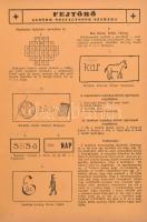 1929-30 Az Erő, Magyar Ifjúsági Lap, XIII. évf. 1.-9. száma (egybekötve). Papírkötésben, kissé sérül...