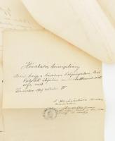 1907 Turócszentmárton kéményseprő és kályhás nyugta és munka leírása