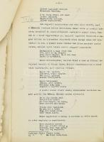 Saád Ferenc, dr. (1902-1944): Bem apó a magyar költészetben és a nép lelkében. Kézirat. 26p. gépelve