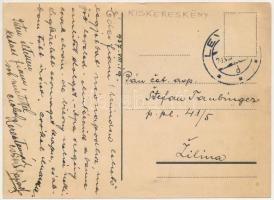 1937 Kiskereskény, Malé Krskany (Kereskény); Majláth-kastély / castle (felszíni sérülés / surface da...