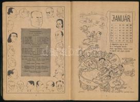 1948 Pesti Izé naptár. Kiadói tűzött papírkötés, kissé sérült borítóval, 96 p