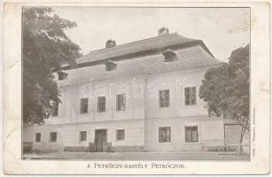 1913 Petróc, Garancspetróc, Petrovce; Petróczy kastély. Athenaeum 13820. / castle (EK)