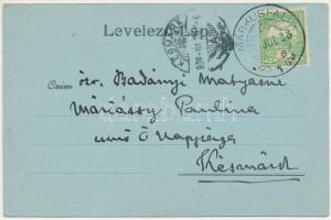 1909 Márkusfalva, Márkusfalu, Márkus-Csépánfalu, Marksdorf, Markusovce; Máriássy kastély / castle