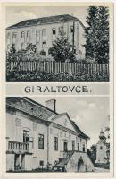 Girált, Giraltovce; Okresny sud / Járási bíróság, Szirmay kastély / district court, castle (EK)