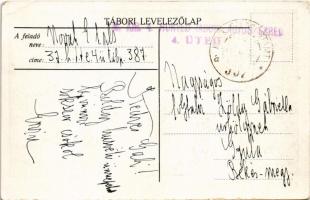 A m. kir. 37. honvéd tábori tarackos ezred háborús képeiből / WWI K.u.K. Hungarian military + "...