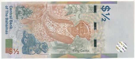 Bahamák 2019. 1/2D (50c) T:UNC 
Bahamas 2019. 1/2 Dollar (50 Cents) C:UNC