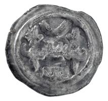 1235-1270. Obulus Ag "IV. Béla" (0,21g) T:XF Hungary 1235-1270. Obulus Ag "Bela IV&qu...
