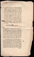 1772 Az ősi javak elherdálásának megakadályozására tett javaslatok a jogügyi bizottságtól 2 p.