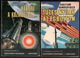 4 db haditechnikai témájú füzet. Közte 3 db kötet a haditechnika fiataloknak sorozatból. Bp., 1975-1...