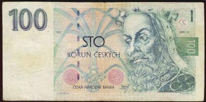 Csehország 1993. 100K T:II/III