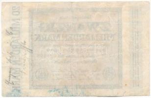 Németország / Weimari Köztársaság 1923. 20.000.000.000M T:VG kis szakadás, folt 
Germany / Weimar R...