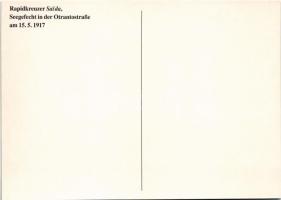 Rapidkreuzer Saida, Seegefecht in der Otrantostrasse am 15. 5. 1917 - MODERN K.u.K. Kriegsmarine