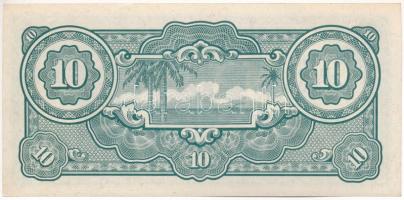 Malajzia / Japán megszállás DN (1942-1944) 10D "Banános Bankjegy", "MP" T:AU
Ma...