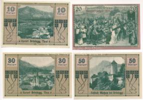 Ausztria / Tirol 1920. 10h-50h (4xklf) szükségpénzek T:AU
Austria / Tirol 1920. 10 Heller - 50 Hell...