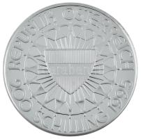 Ausztria 1995. 200Sch Ag "Olimpia Centenáriuma - Téli Olimpia" T:PP 
Austria 1995. 200 Sc...