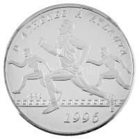 Benin 1995. 1000Fr Ag Atlantai Olimpiai Játékok 1996 T:PP  Benin 1995. 1000 Francs Ag 1996 Atlanta Olympic Games C:PP Krause KM#12