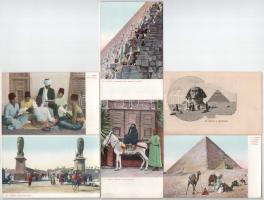 Egyiptom 28 db régi képeslap / Egypt 28 old postcards