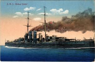 1917 SMS Viribus Unitis az Osztrák-Magyar Haditengerészet Tegetthoff-osztályú csatahajója / K.u.K. Kriegsmarine / WWI Austro-Hungarian Navy Tegetthoff-class battleship + "K.u.k. Kriegsmarine S.M.S. Sankt Georg"