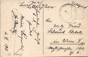 1917 SMS Viribus Unitis az Osztrák-Magyar Haditengerészet Tegetthoff-osztályú csatahajója / K.u.K. K...