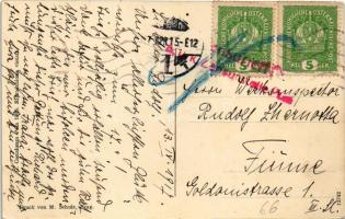 1917 SMS Viribus Unitis az Osztrák-Magyar Haditengerészet Tegetthoff-osztályú csatahajója / K.u.K. K...