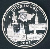 Németország 2005. &quot;Türingia&quot; Ag emlékérem 20g T:PP