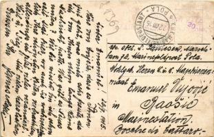 1916 SMS Viribus Unitis az Osztrák-Magyar Haditengerészet Tegetthoff-osztályú csatahajója / K.u.K. K...