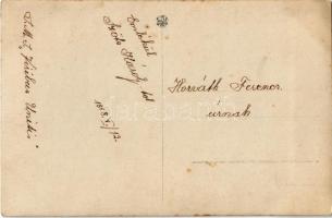 1918 Szöts Károly az SMS Viribus Unitis az Osztrák-Magyar Haditengerészet Tegetthoff-osztályú csatah...