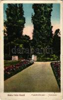 1931 Félixfürdő, Baile Felix; O parte din parc / Park részlet / spa, park (r)