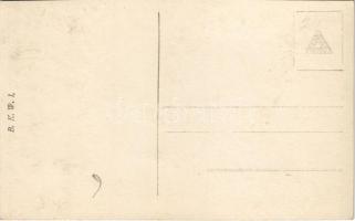 1917 Pola, Pula; Anton Haus osztrák-magyar admirális temetése, IV. Károly és tisztek / K.u.K. Kriegs...