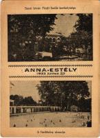 Esztergom, Szent István fürdő szálló kerthelyisége, a fürdőtelep strandja. Anna-estély 1932. július 23. (EK)