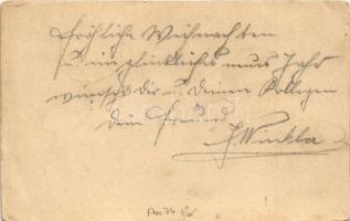 1916 Első világháborús tábori postai levelezőlap a Központi Hatalmak uralkodóival: V. Mehmed, I. Fer...