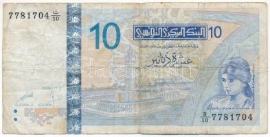 Tunézia 2005. 10D T:F Tunisia 2005. 10 Dinars C:F  Krause P#90