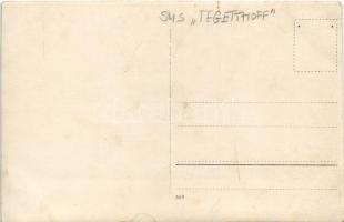 SMS TEGETTHOFF Osztrák-Magyar Haditengerészet Tegetthoff-osztályú csatahajó matrózai ebéd közben a f...