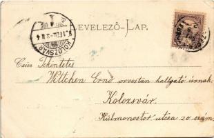 1901 Tátrafüred, Ótátrafüred, Altschmecks, Stary Smokovec (Magas Tátra, Vysoké Tatry); (fa)