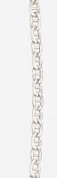 Ezüst(Ag) pálcikás nyaklánc, jelzett, h: 50 cm, nettó: 4,2 g