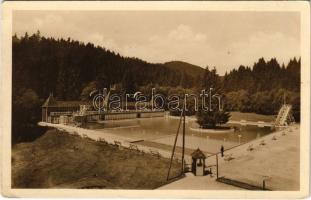 1949 Felsőzúgófürdő, Bad Ober Rauschenbach, Kupele Vysne Ruzbachy; Thermálné kupalisko / termálfürdő / thermal bath, spa (EK)