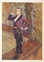 Henri de Toulouse-Lautrec - képeslapfüzet 30 db modern művész képeslappal / postcard booklet with 30...