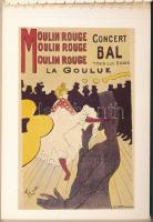 Henri de Toulouse-Lautrec - képeslapfüzet 30 db modern művész képeslappal / postcard booklet with 30...