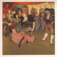 Henri de Toulouse-Lautrec - képeslapfüzet 30 db modern művész képeslappal / postcard booklet with 30...