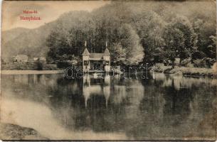 1910 Menyháza, Monyásza, Moneasa; Halas tó / lake (EK)