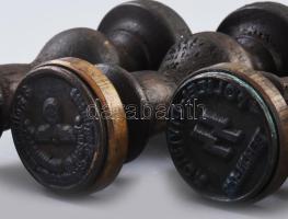 10 db hamisított náci bélyegző: SS, horogkeresztes, stb