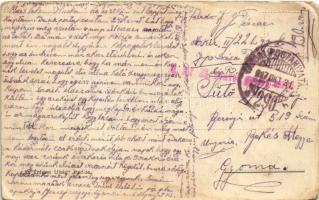 1917 A léghajó felderítő útra indul. Az Érdekes Újság kiadása / WWI Austro-Hungarian K.u.K. military...