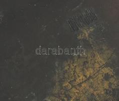 Bourjois Paris art deco szépítő szeres doboz, kopott aranyozással, belül réz betéttel, ca 1940 Bakel...