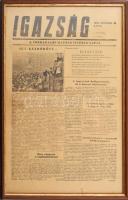 1956 Forradalmi újságok gyűjteménye. Egy darab üvegezett keretben, hozzá még 11 darab. Mind a forrad...