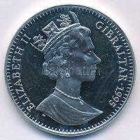 Gibraltár 1996. 1C Ag "Olimpiai Játékok Atlanta 1996 - Gerelyhajítás" T:PP felszíni karcok...