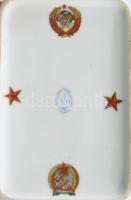 1949 Herendi Sztálin 70. születésnapjára készített porcelán Motifs Hongrois Grand (MHG) mintás cukor...